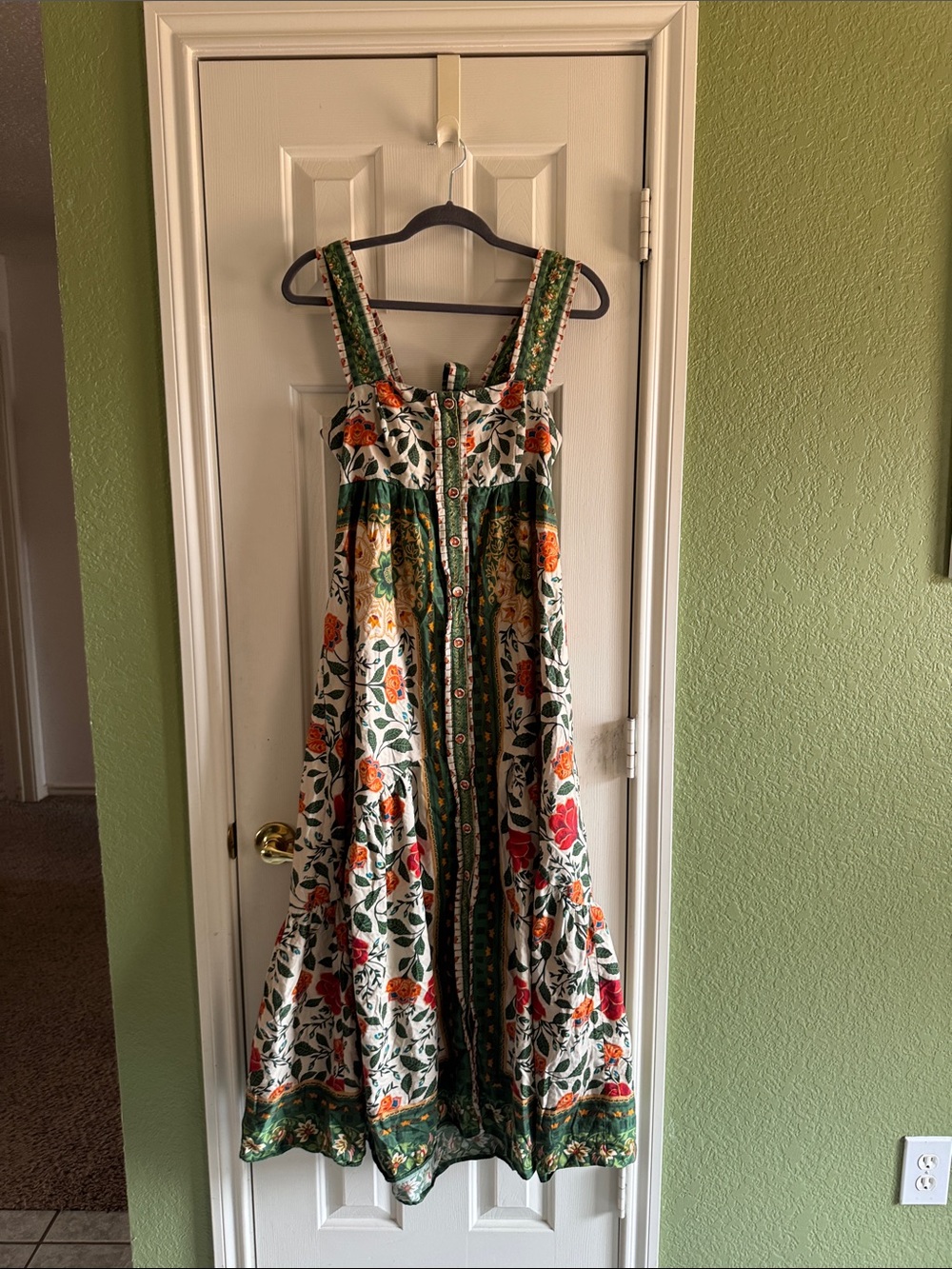 Farm Rio Garden Tapestry Maxi Dress - Picture 5 of 10